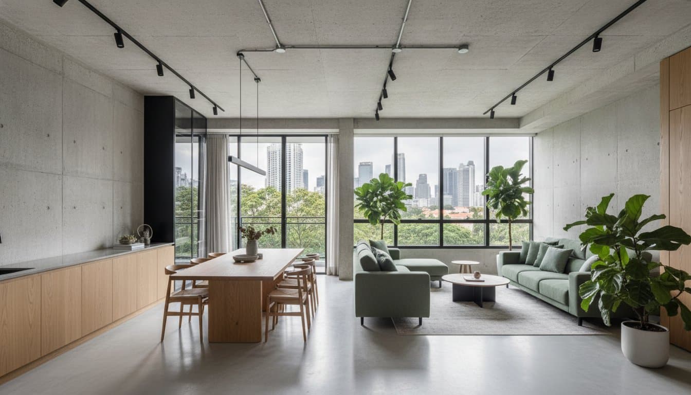 A Comprehensive Guide to Industrial Theme Condo Design