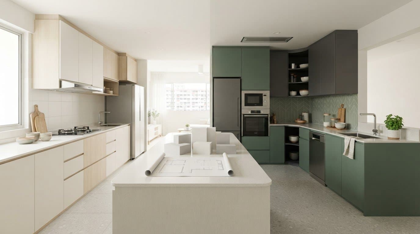 Custom Carpentry vs IKEA for Your Kitchen: How to Choose in Singapore