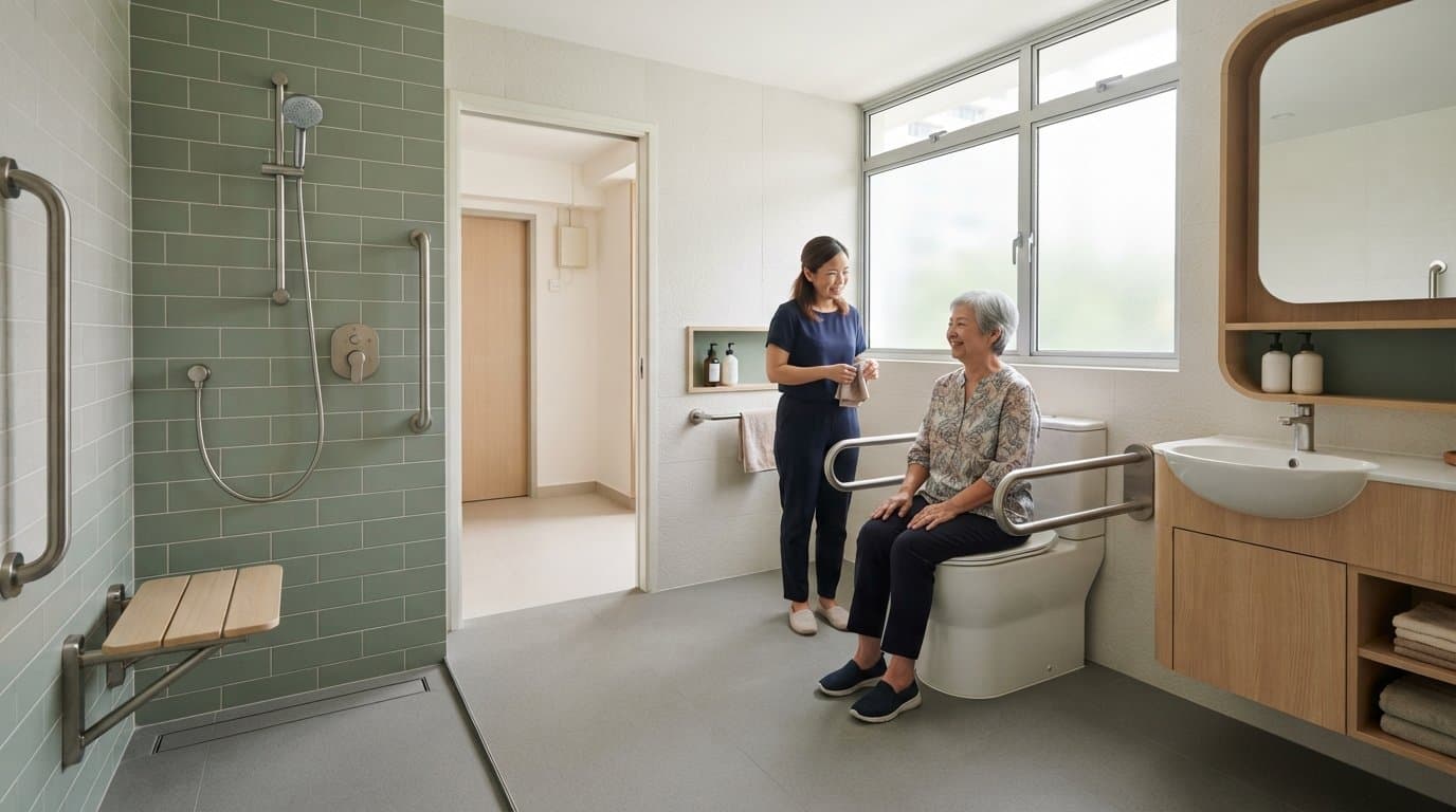 Elderly-Friendly HDB Toilet Design: What Will Upgrades Cost