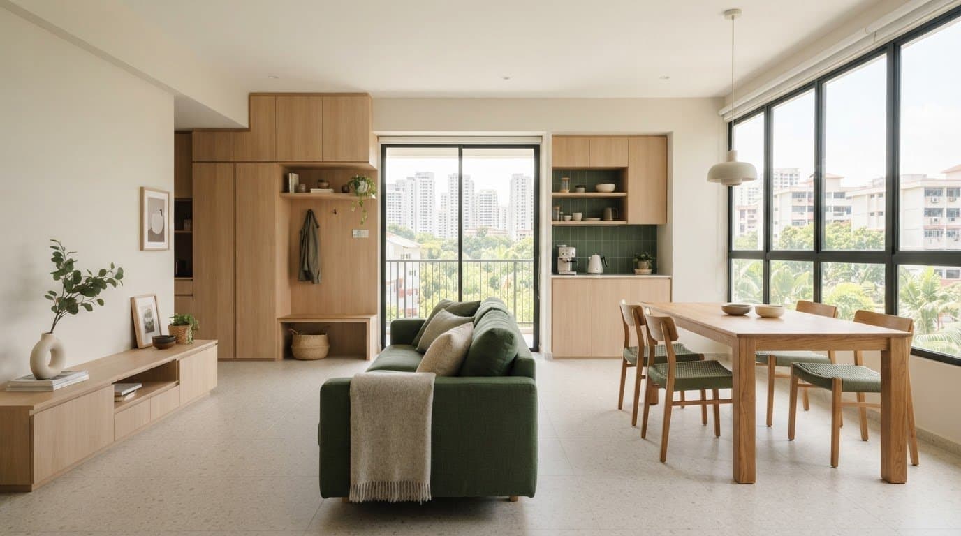 MUJI-Inspired HDB Renovation: Create a Calm, Functional Home in 2026