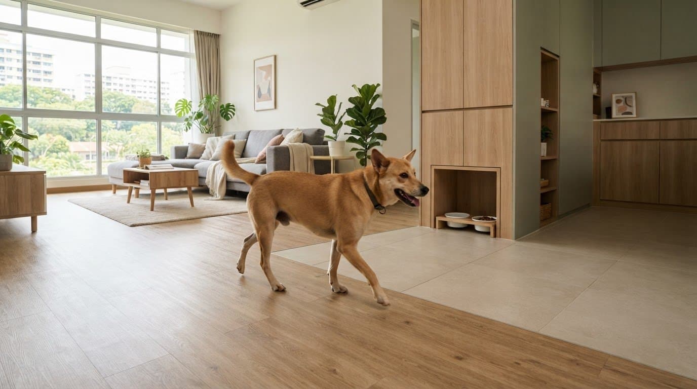 Pet-Friendly Flooring for HDB Flats: The 2026 Buying Guide