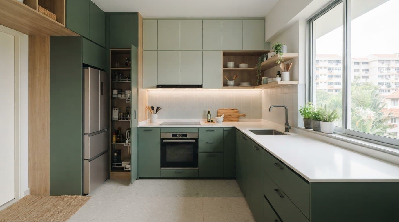 Small HDB Kitchen Design: Ideas for a More Functional Home