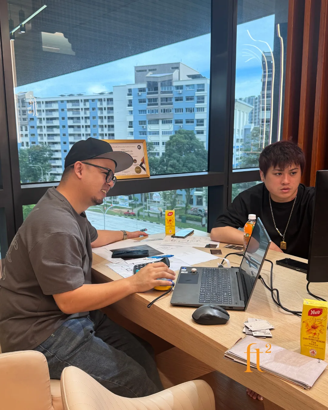 FT2 designer at work